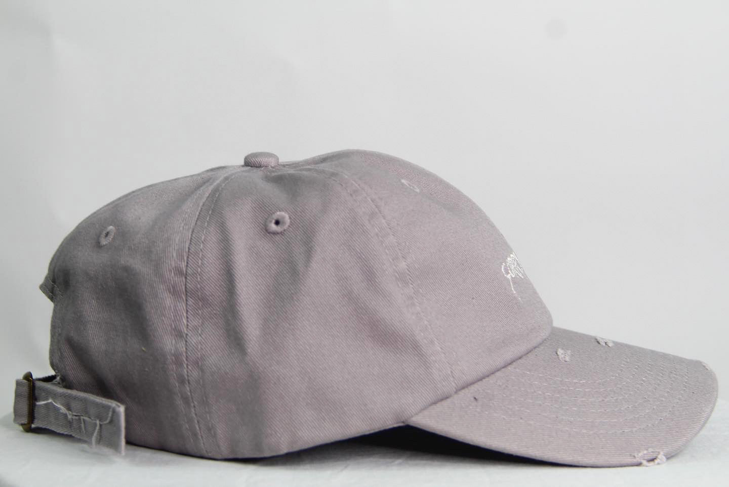 Grey Worn Out Baseball Cap – PartyWithCloseFriends